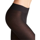 Falke Black Family Rib Tights