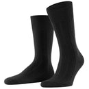 Falke Black Lhasa Rib Socks