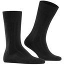 Falke Black Lhasa Rib Socks