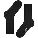 Falke Black Lhasa Rib Socks