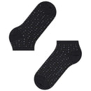 Falke Black Multispot Sneaker Socks