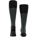 Falke Black Oxford Stripe Knee High Socks