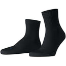 Falke Black Run Rib Short Socks