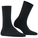 Falke Black Stabilizing Wool Everyday Socks