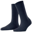 Falke Blue Cosy Wool Boot Socks