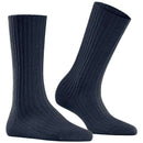 Falke Blue Cosy Wool Boot Socks