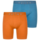 Falke Blue Daily Comfort 2-Pack Long Leg Boxer