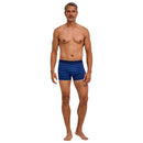 Falke Blue Daily Comfort Striped Boxer Brief