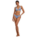 Falke Blue Delicate Touch Triangle Bralette