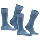 Falke Blue Happy 2 Pack Socks