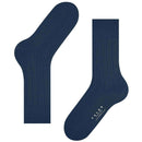 Falke Blue Lhasa Rib Socks