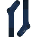Falke Blue Oxford Stripe Knee High Socks