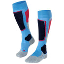 Falke Blue SK2 Intermediate Wool Skiing Knee-High Socks