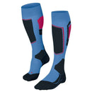 Falke Blue SK4 Advanced Skiing Knee-High Socks