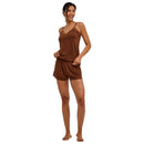 Falke Brown Delicate Touch Shorts