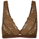 Falke Brown Delicate Touch Triangle Bralette