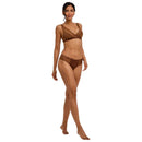 Falke Brown Delicate Touch Triangle Bralette