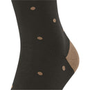 Falke Brown Dot Socks