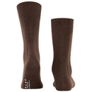 Falke Brown Lhasa Rib Socks