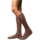 Falke Brown No 13 Finest Piuma Cotton Knee High Socks