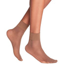 Falke Brown Pure Matt 20 Anklets