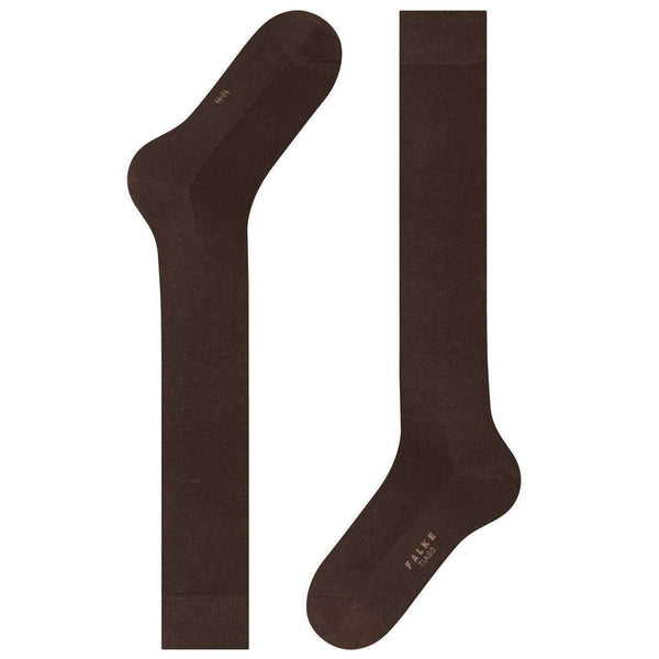 Falke Brown Tiago Knee High Socks