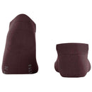 Falke Burgundy Climawool Sneaker Socks