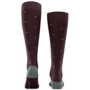 Falke Burgundy Dot Knee High Socks