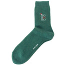 Falke Green Cosy Wool Ho Ho Ho Socks