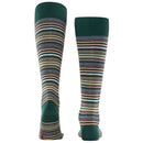 Falke Green Microblock Knee High Socks