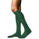 Falke Green No 9 Pure Fil d´Écosse Knee High Socks