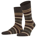 Falke Green Tinted Stripe Socks