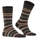 Falke Green Tinted Stripe Socks