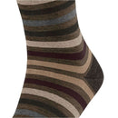 Falke Green Tinted Stripe Socks