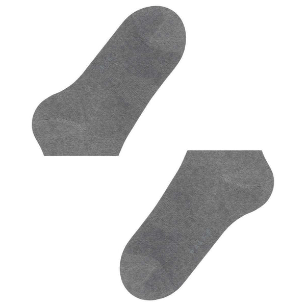 Falke Grey Climawool No Show Socks
