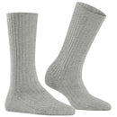 Falke Grey Cosy Wool Boot Socks