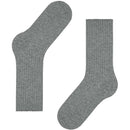 Falke Grey Cosy Wool Boot Socks