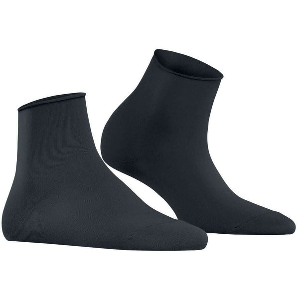 Falke Grey Cotton Touch Short Socks