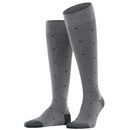 Falke Grey Dot Knee High Socks