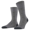 Falke Grey Dot Socks