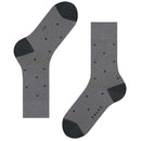 Falke Grey Dot Socks