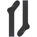 Falke Grey Lhasa Rib Knee High Socks