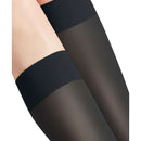 Falke Grey Matt Deluxe 20 Denier Knee High Tights