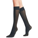 Falke Grey Pure Matt 50 Denier Knee High Tights