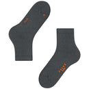Falke Grey Run Rib Short Socks