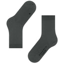 Falke Grey Stabilizing Wool Everyday Socks