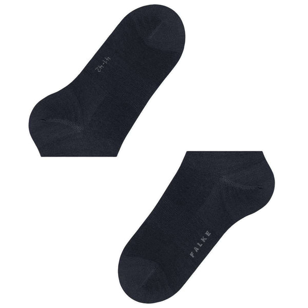 Falke Navy Climawool No Show Socks
