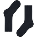 Falke Navy Cosy Wool Boot Socks