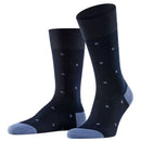 Falke Navy Dot Socks