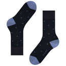 Falke Navy Dot Socks